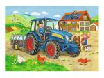 Puzzle Baustelle 2x12 Teile Papier - 20 x 4 x 28 cm