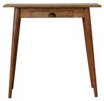 SCHREIBTISCH NORDIC Braun - Massivholz - Holzart/Dekor - 80 x 77 x 35 cm