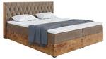 Boxspringbett Lofty 6 Braun - Breite: 169 cm - H3