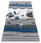 Tapis Petit Farm Ferme Animaux Bleu 240 x 330 cm