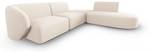 modulares Ecksofa SHANE 5 Sitzplätze Beige