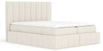 Boxspringbett Moretti Ecru - Breite: 140 cm