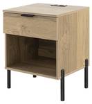 Nachttisch TG32723PQ-ZMDE Braun - Holzwerkstoff - 40 x 58 x 45 cm