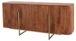 Sideboard GATSBY Braun - Massivholz - Holzart/Dekor - 160 x 75 x 40 cm