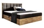 Boxspringbett ZONNI 140x200 FR5 Braun Braun - Holzwerkstoff - 150 x 105 x 211 cm