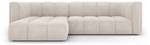 modulares Ecksofa SERENA 3 Sitzplätze Beige