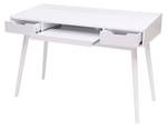 Bureau A70b Blanc - Bois manufacturé - 120 x 80 x 55 cm