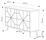 Buffet DUNE Eiche Dekor