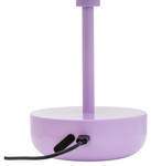 Tischlampe aufladbar Haipot Violett