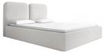 Polsterbett Doppelbett Molgan Creme - Breite: 128 cm