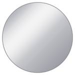 Beistelltisch Ø 43x45cm Silber, Metall Braun - Silber