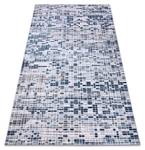 Teppich Acryl Dizayn 124 Blau Blau - Kunststoff - Textil - 80 x 1 x 150 cm