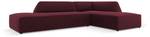 modulares Ecksofa RUBY 4 Sitzplätze Bordeaux