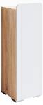 Midischrank Elvina Sonoma/Weiß Weiß - Holzwerkstoff - 30 x 72 x 30 cm