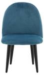 Chaise enfant VELVET KC 1NOS Bleu