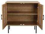 Kommode Cullera Braun - Holzwerkstoff - 80 x 76 x 39 cm