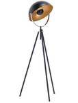 Stehlampen THAMES Schwarz - Gold - 60 x 170 x 60 cm