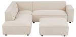 Sofa BORORE Beige - Textil - 231 x 75 x 256 cm