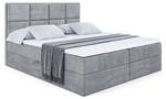 Boxspringbett GALMA Grau - Breite: 120 cm - H4