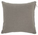 Oreiller Cotton Slub Taupe - 45 x 45 cm