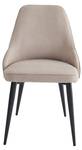 Chaise EZRA Lot de 2 Blanc - Textile - 59 x 86 x 53 cm