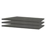 Tablette 90 cm SKØP Anthracite - Lot de 3