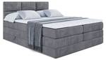 Boxspringbett OHIO KING Steingrau - Breite: 140 cm