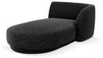 Chaiselongue MILEY Schwarz