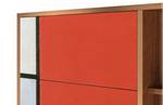 Sideboard BS2 Walnuss Rot - Holzwerkstoff - 125 x 98 x 48 cm