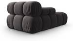 Chaiselongue BELLIS Schiefergrau