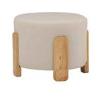 Hocker Coffey Beige