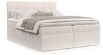 Boxspringbett Tari Beige - Breite: 160 cm