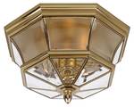 Deckenlampe REGINA Messing - Graumetallic