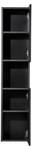 Armoire haute NOVA HC30 2D Noir