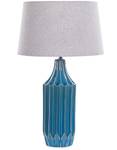 Tischlampen ABAVA Blau - Grau - Keramik - 35 x 56 x 35 cm