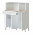 Buffet de cuisine Kira Bois manufacturé - Matière plastique - 40 x 126 x 108 cm