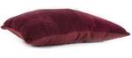 Coussin Ribbed Rouge - Textile - 60 x 4 x 40 cm