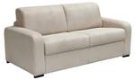 Schlafsofa BEVIS Beige - Textil - 96 x 88 x 218 cm