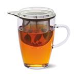 Deckel and Coffee Teeglas mit Sieb Tea