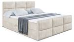 Boxspringbett OHIO-Z Beige - Breite: 160 cm - H4