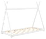 Lit de Tipi Onejda pour Enfant Blanc - 200 x 163 x 90 cm