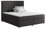 Boxspringbett Asti Schwarz - Breite: 120 cm