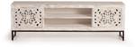 TV-Schrank 1276 Braun - Massivholz - 40 x 55 x 170 cm