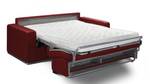 Canapé convertible PASSION matelas Largeur : 175 cm - Rouge