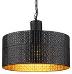 Gold, Pendelleuchte Schwarz 脴35cm LED