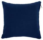 Kissen Cotton Slub Blau - 60 x 60 cm