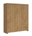 Kleiderschrank Holten Braun - Holzwerkstoff - 180 x 203 x 56 cm