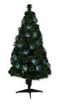 Sapin de Noel Los Angeles Fibre Optique Vert - Matière plastique - 40 x 30 x 40 cm