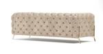 Chesterfield Sofa 3-Sitzer Klareno Beige