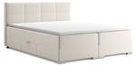 Boxspringbett Elizabeth Creme - Breite: 186 cm - H4